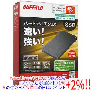 BUFFALO（バッファロー） 超小型ポータブルSSD SSD-PST1.0U3-BA