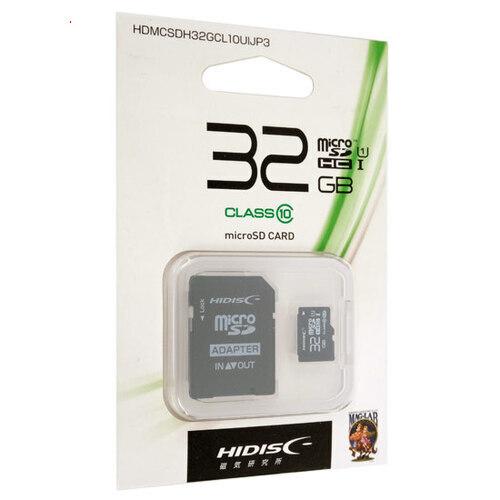 爆買【ゆうパケット対応】HI-DISC microSDXCカード HDMCSDH32GCL10UIJ...