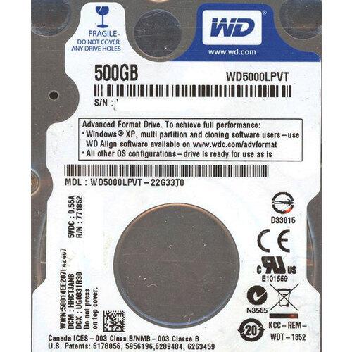 爆買WesternDigital HDD 2.5inch WD5000LPVT 500GB 6.8m...