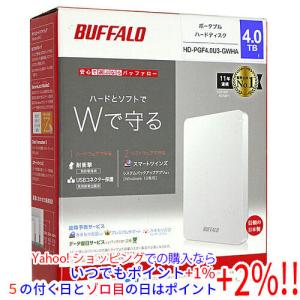 BUFFALO HD-PGF4.0U3-GBKA ［HD-PGF-Aシリーズ 4TB ブラック