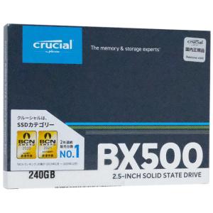 【ゆうパケット対応】crucial 2.5インチ 内蔵型 SSD BX500 CT240BX500SSD1JP 240GB [管理:1000013598]｜excellar-plus