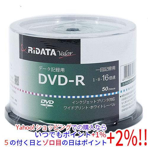 RiTEK データ用 DVD-R 16倍速 50枚組 RIDATA D-R47GB.PW50RD C