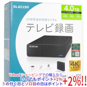 ELECOM ELD-FTV060UBK [TV向け外付けハードディスク ELD-FTVシリーズ