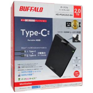 BUFFALO HD-PCFS1.0U3-BBA ［HD-PCFSU3-Aシリーズ 1TB ブラック