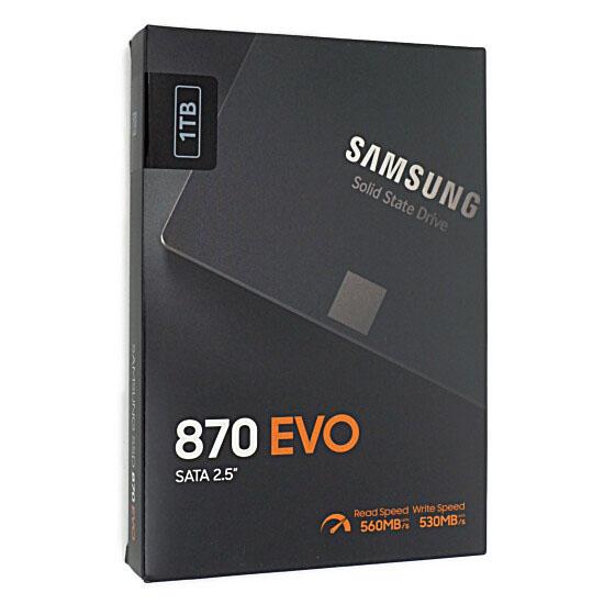 SAMSUNG 2.5インチ SSD 870 EVO MZ-77E1T0B/IT 1TB [管理:1...