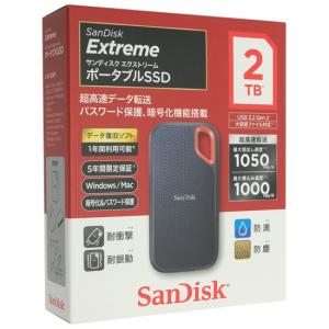 サンディスクポータブルSSD 2TB　SDSSDE81-2T00 Amazon | SDSSDE81-2T00-J25 エクストリーム プロ ポータブルSSD