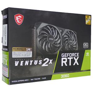 MSI製グラボ GeForce RTX 3060 VENTUS 2X 12G OC PCIExp 1...