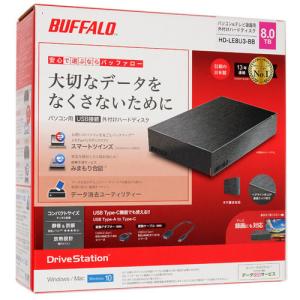 BUFFALO HD-LE6U3-BB [HD-LE-Bシリーズ 6TB ブラック] HDD