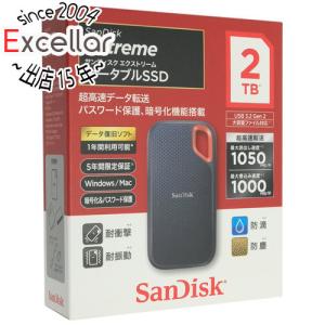 【新品訳あり(箱きず・やぶれ)】 SANDISK ポータブルSSD エクストリーム V2 SDSSD...