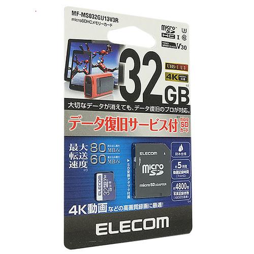 爆買【ゆうパケット対応】ELECOM エレコム microSDHCメモリーカード MF-MS032G...