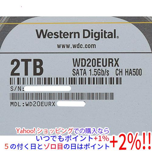 Western Digital製HDD WD20EURX 2TB SATA600