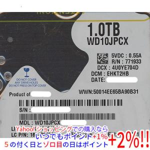 Western Digital（ウエスタンデジタル） ノート用HDD 2.5inch WD10JPVT