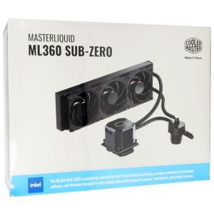 CoolerMaster 水冷CPUクーラー MasterLiquid ML360 SUB-ZERO MLZ-D36M-A19PK-12 ブラック