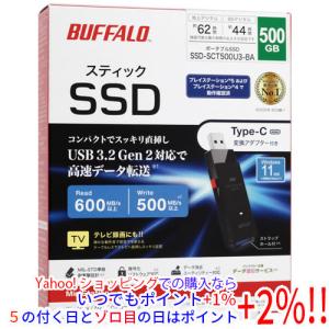 BUFFALO（バッファロー） スティック型外付けSSD SSD-SCT1.0U3-BA 1TB