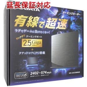 I-O DATA アイ・オー・データ製 Wi-Fi 6 対応 無線LANルーター WN-DAX3000QR [管理:1000019516]