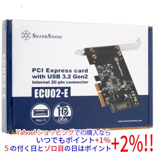 SILVERSTONE インターフェイスカード SST-ECU02-E [USB3.2 Gen2]