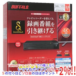 BUFFALO HD-SQS8U3-A [HD-SQS-Aシリーズ 8TB ブラック] HDD