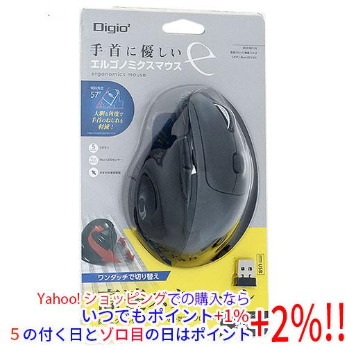 ナカバヤシ 5ボタン BlueLEDマウス Digio2 MUS-RKF176BK ブラック