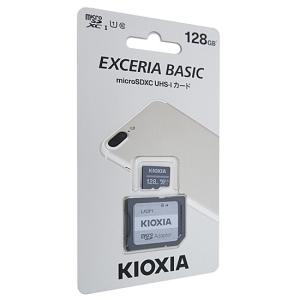 【ゆうパケット対応】キオクシア microSDXCメモリーカード EXCERIA BASIC KMSDER45N128G 128GB [管理:1000020928]｜excellar-plus