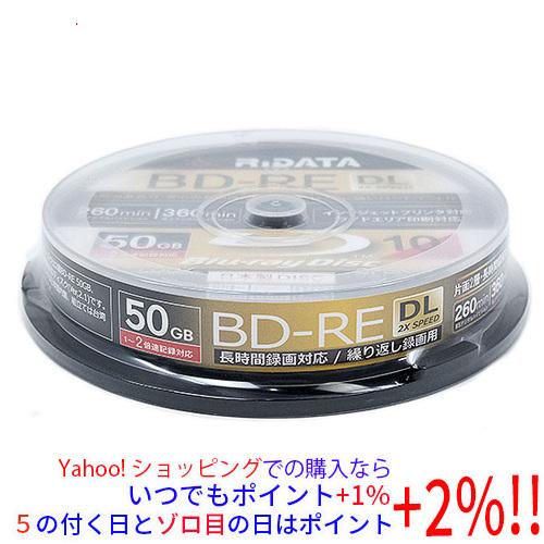 RiTEK ブルーレイディスク RIDATA BD-RE260PW 2X.10SP A BD-RE ...