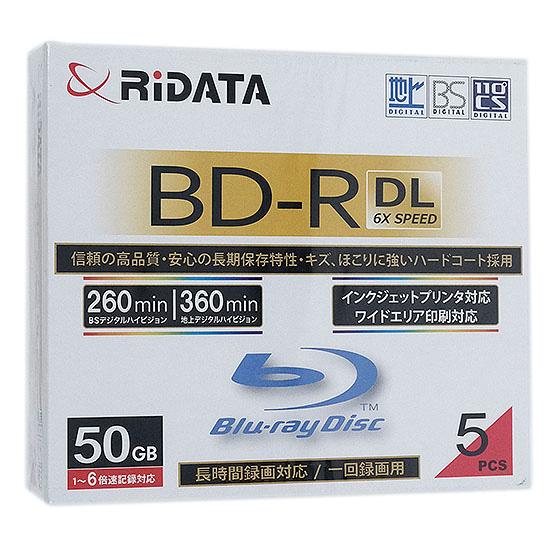 RiTEK ブルーレイディスク RIDATA BD-R260PW 6X.5P SC A BD-R D...