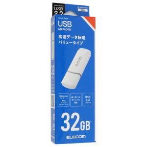 【ゆうパケット対応】ELECOM エレコム キャップ式USB3.2 Gen1メモリ MF-HTU3B032GWH 32GB ホワイト [管理:1000022210]｜excellar-plus