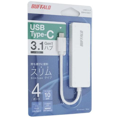 【ゆうパケット対応】BUFFALO バッファロー USB3.0ハブ 4ポート BSH4U120C1W...