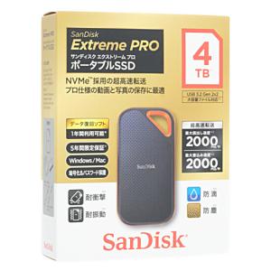 新品 外付SSD 4TB SDSSDE61-4T00-GH25【2個セット】 Amazon.com: SanDisk SSD, External 4 TB USB3.2 Gen2, Read Up