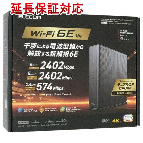 エレコム製 Wi-Fi ギガビットルーター WRC-XE5400GS-G グレー [管理:10000...