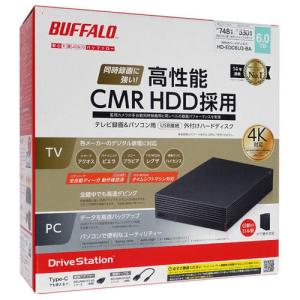 BUFFALO（バッファロー） USB 3.2（Gen.1）対応 外付けHDD HD-LE6U3-BB