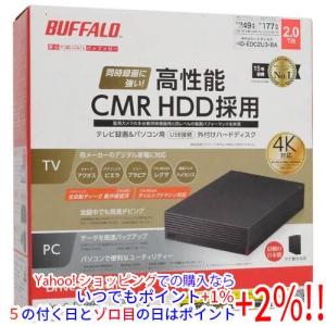 BUFFALO（バッファロー） 外付けHDD 4TB 外付け ハードディスク テレビ