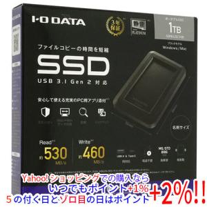 BUFFALO（バッファロー） 外付けSSD SSD-PUT1.0U3-BKC ブラック