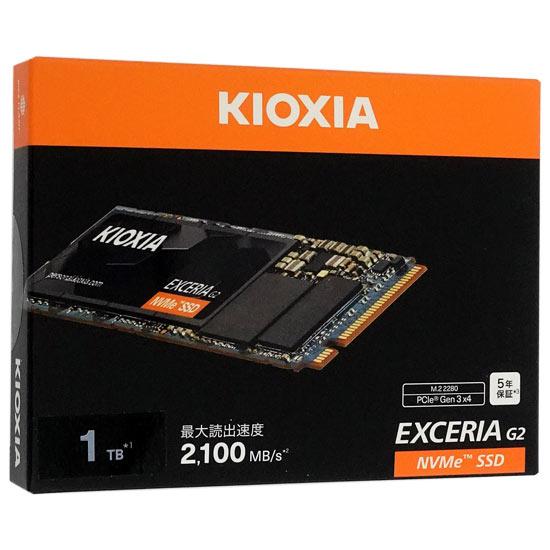 爆買キオクシア EXCERIA G2 SSD-CK1.0N3G2/J ブラック