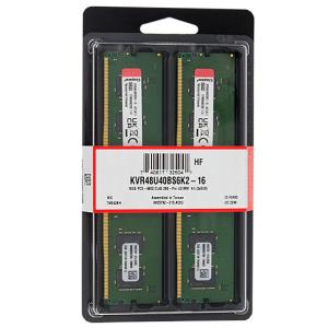 Kingston製 KVR48U40BS6K2-16 DDR5 PC5-38400 8GB 2枚組 [管理:1000023841]｜excellar-plus