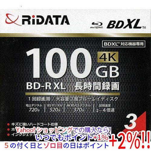 RiTEK ブルーレイディスク RIDATA BD-R520PW4X.3P SC A BD-R XL...