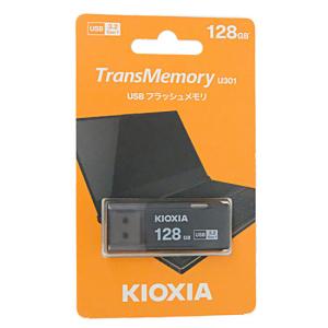 【ゆうパケット対応】キオクシア USBフラッシュメモリ TransMemory U301 KUC-3A128GK 128GB ブラック [管理:1000024595]｜excellar-plus