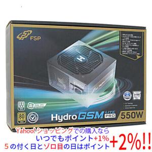 ☆FSP ATX電源ユニット Hydro GSM Lite PRO 550W HGS-550M [管理