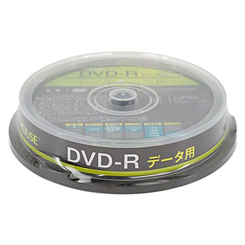 GREEN HOUSE GH-DVDRDA10 DVD-R 16倍速 10枚組 [管理:100002...