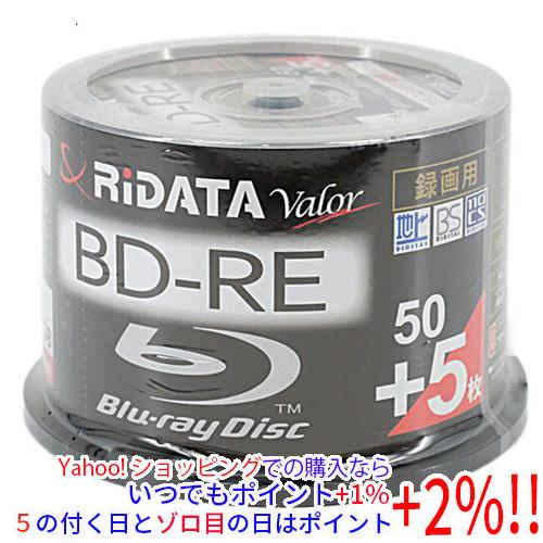 RiTEK ブルーレイディスク RiDATA BDRE130PW2X50+5SPC BD-RE 2倍...