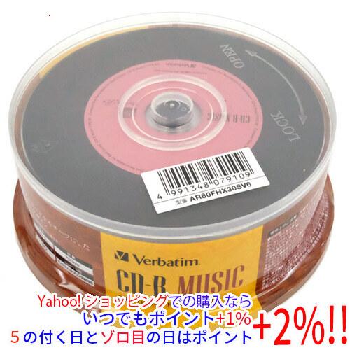 Verbatim 音楽用CD-R AR80FHX30SV6 30枚