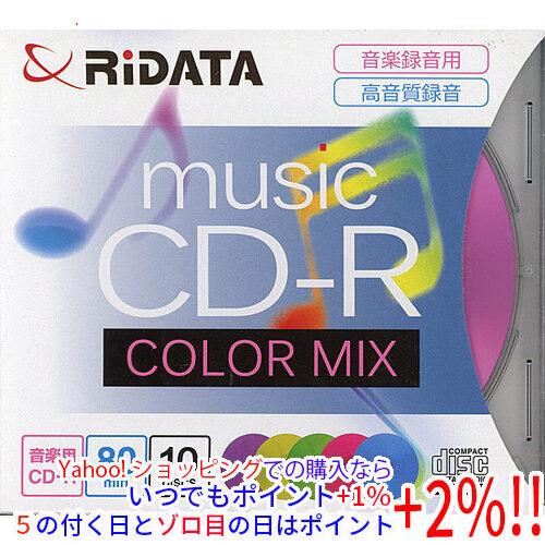RiTEK 音楽用CD-R CD-RMU80.10PMIXC 10枚
