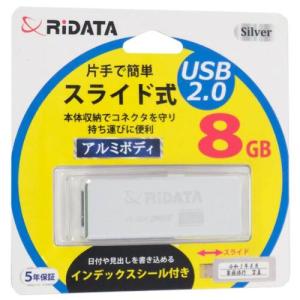 【ゆうパケット対応】RiDATA USBメモリー RI-OD17U008SV 8GB [管理:1000025513]｜excellar-plus