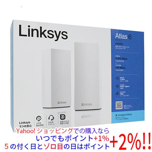 LINKSYS AX3000 Wi-Fi6 デュアルバンド メッシュルーター Atlas 6 MX2...