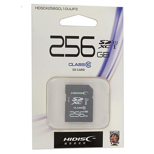 爆買【ゆうパケット対応】HI-DISC SDXCメモリーカード HDSDX256GCL10UIJP3...