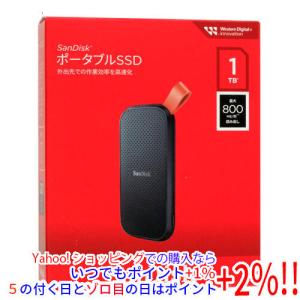 SanDisk（サンディスク） ポータブルSSD SDSSDE30-2T00-J27 2TB