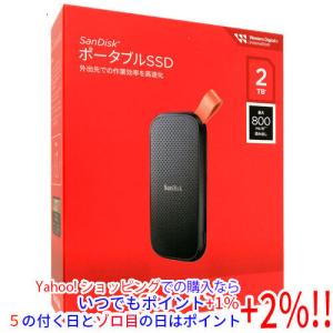 SDSSDE30-2T00-J27 SanDisk ポータブルSSD 2TB : PodPark Yahoo!店