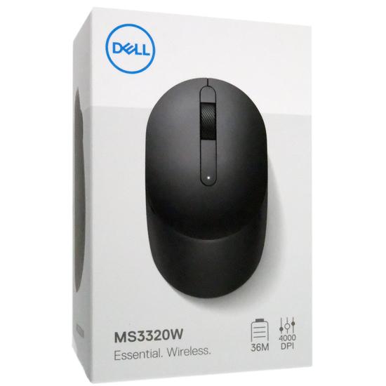 Dell モバイルワイヤレスマウス MS3320W ブラック [管理:1000027082]