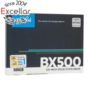 crucial 2.5インチ 内蔵型 SSD BX500 CT500BX500SSD1JP 500GB [管理:1000027229]｜excellar-plus
