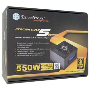 SILVERSTONE製 PC電源 SST-ST55F-G-V2 550W [管理:1000027274]｜excellar-plus