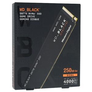 Western Digital製 SSD WD_Black SN770 NVMe WDS250G3X0E 250GB [管理:1000027375]｜excellar-plus